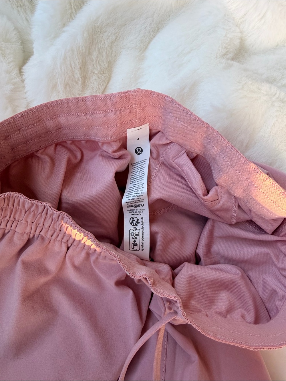 lululemon athletica Dusty Pink Athletic Shorts - Picture 4 of 5